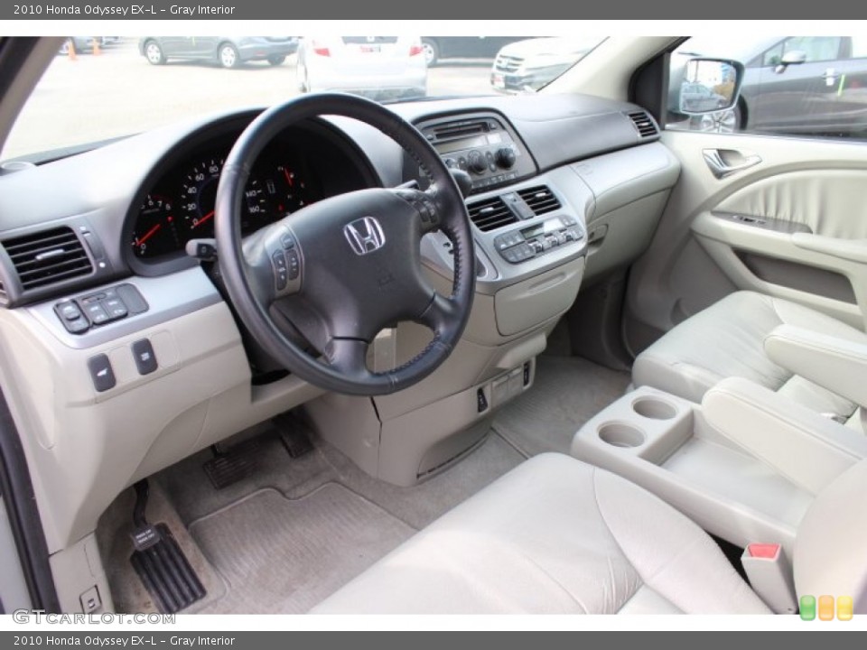 Gray Interior Prime Interior for the 2010 Honda Odyssey EX-L #77425299