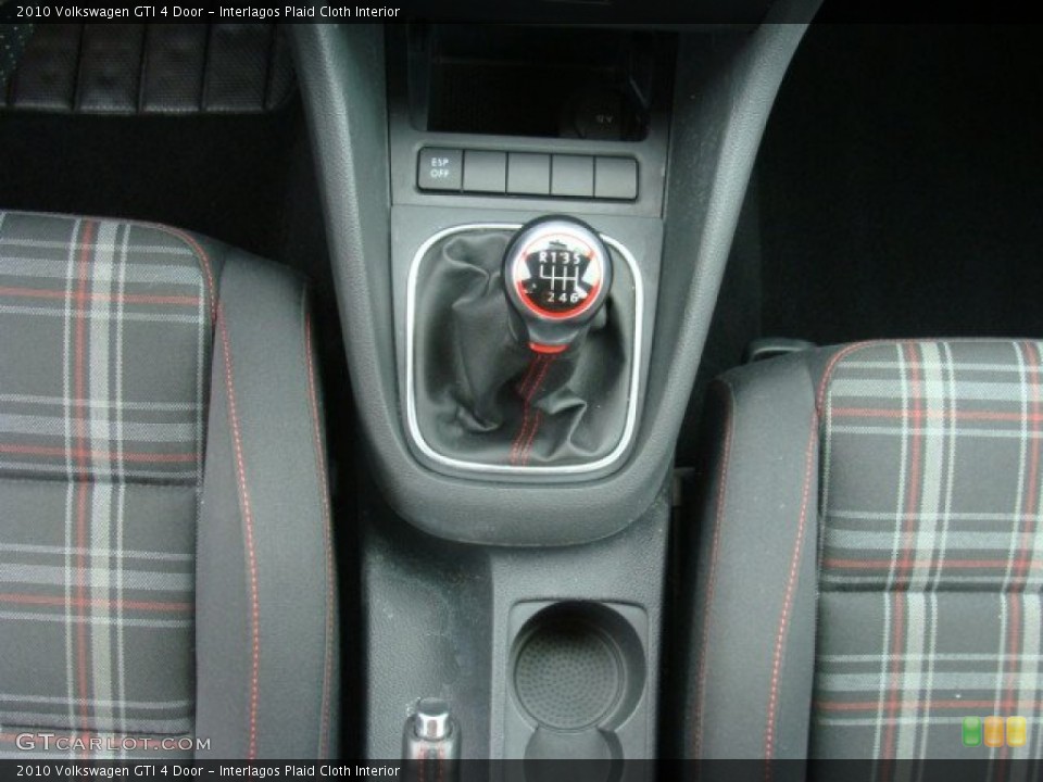 Interlagos Plaid Cloth Interior Transmission for the 2010 Volkswagen GTI 4 Door #77427429