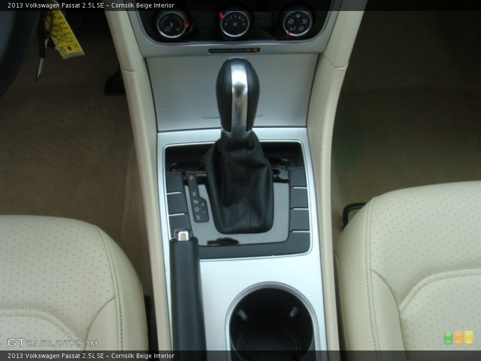 Cornsilk Beige Interior Transmission for the 2013 Volkswagen Passat 2.5L SE #77427670