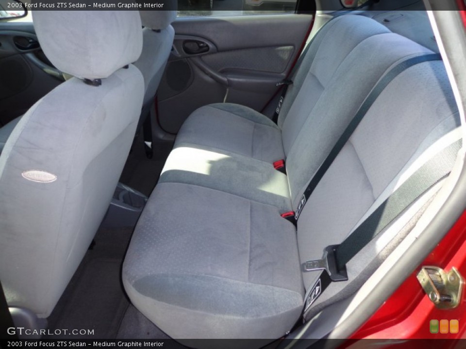 Medium Graphite Interior Rear Seat for the 2003 Ford Focus ZTS Sedan #77429337