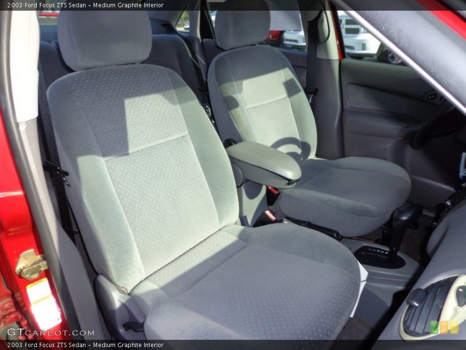 Medium Graphite Interior Front Seat for the 2003 Ford Focus ZTS Sedan #77429467