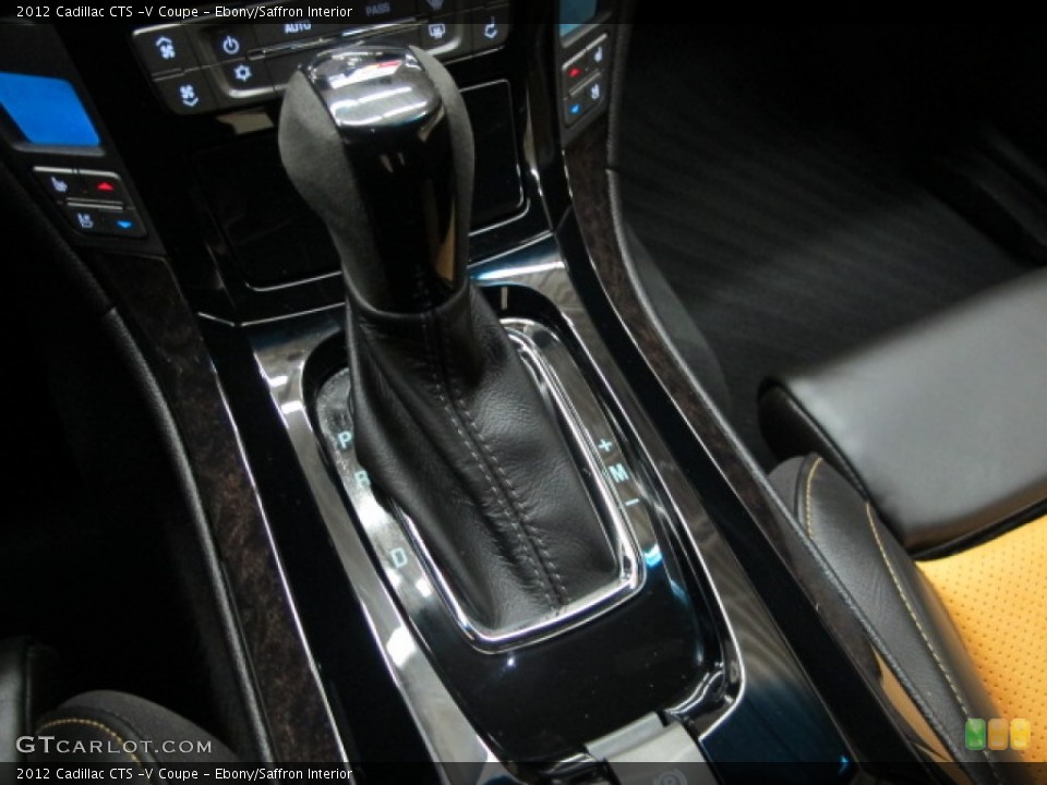 Ebony/Saffron Interior Transmission for the 2012 Cadillac CTS -V Coupe #77430306