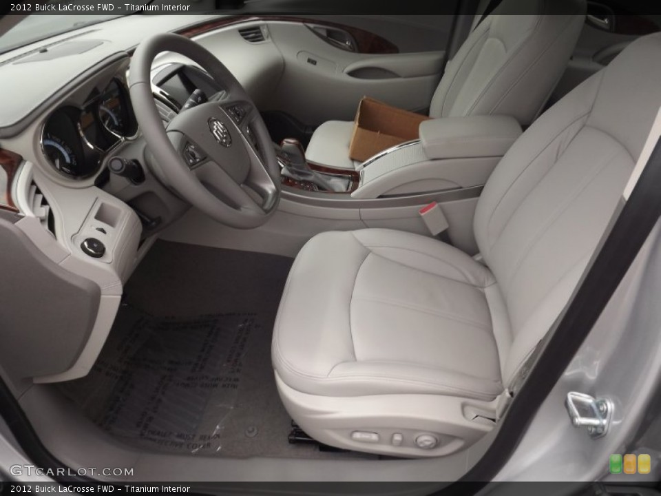 Titanium Interior Front Seat for the 2012 Buick LaCrosse FWD #77432574