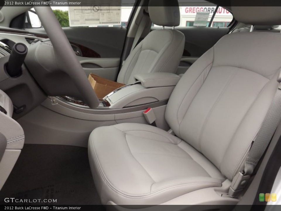 Titanium Interior Front Seat for the 2012 Buick LaCrosse FWD #77432610