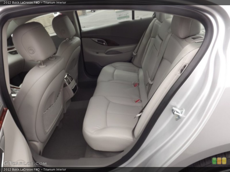 Titanium Interior Rear Seat for the 2012 Buick LaCrosse FWD #77432628