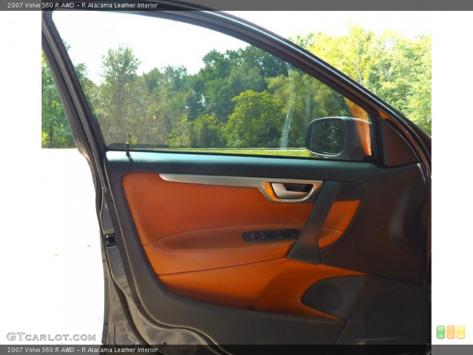 R Atacama Leather Interior Door Panel for the 2007 Volvo S60 R AWD #77432805