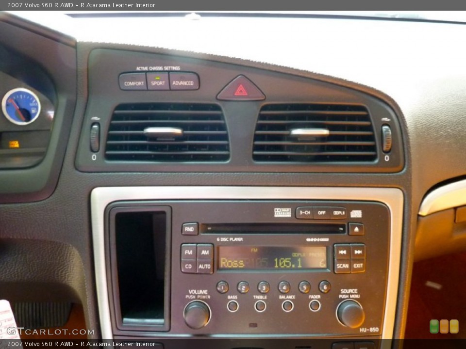 R Atacama Leather Interior Audio System for the 2007 Volvo S60 R AWD #77432904