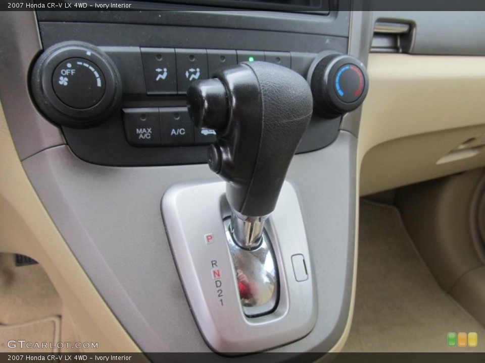 Ivory Interior Transmission for the 2007 Honda CR-V LX 4WD #77433420