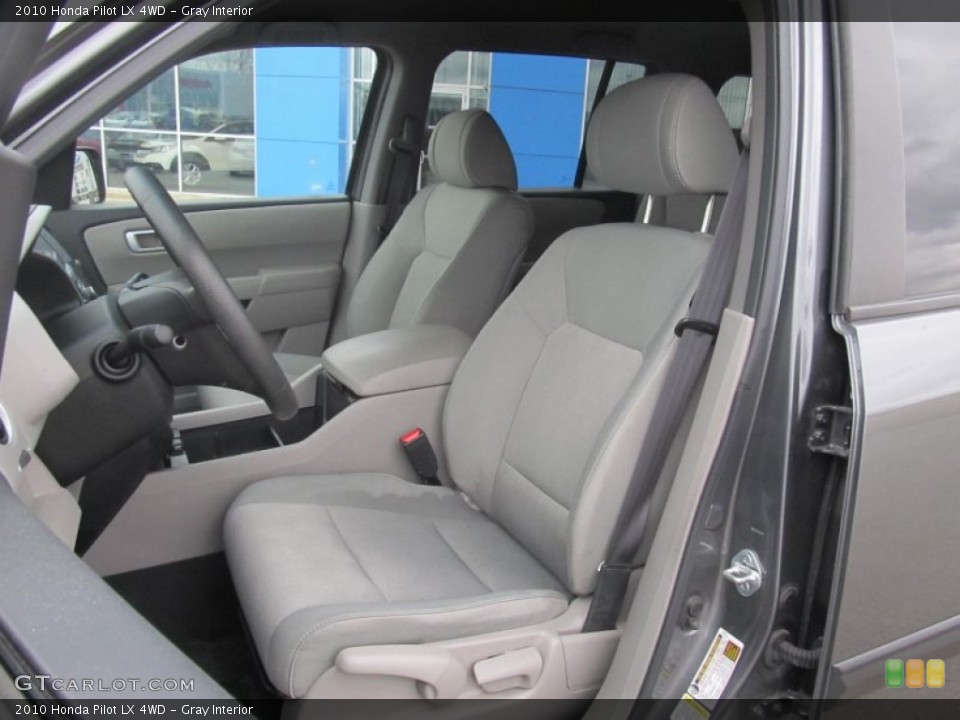 Gray Interior Front Seat for the 2010 Honda Pilot LX 4WD #77434461