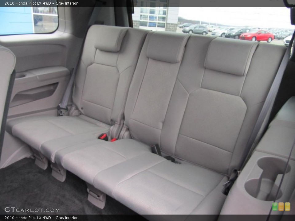 Gray Interior Rear Seat for the 2010 Honda Pilot LX 4WD #77434506