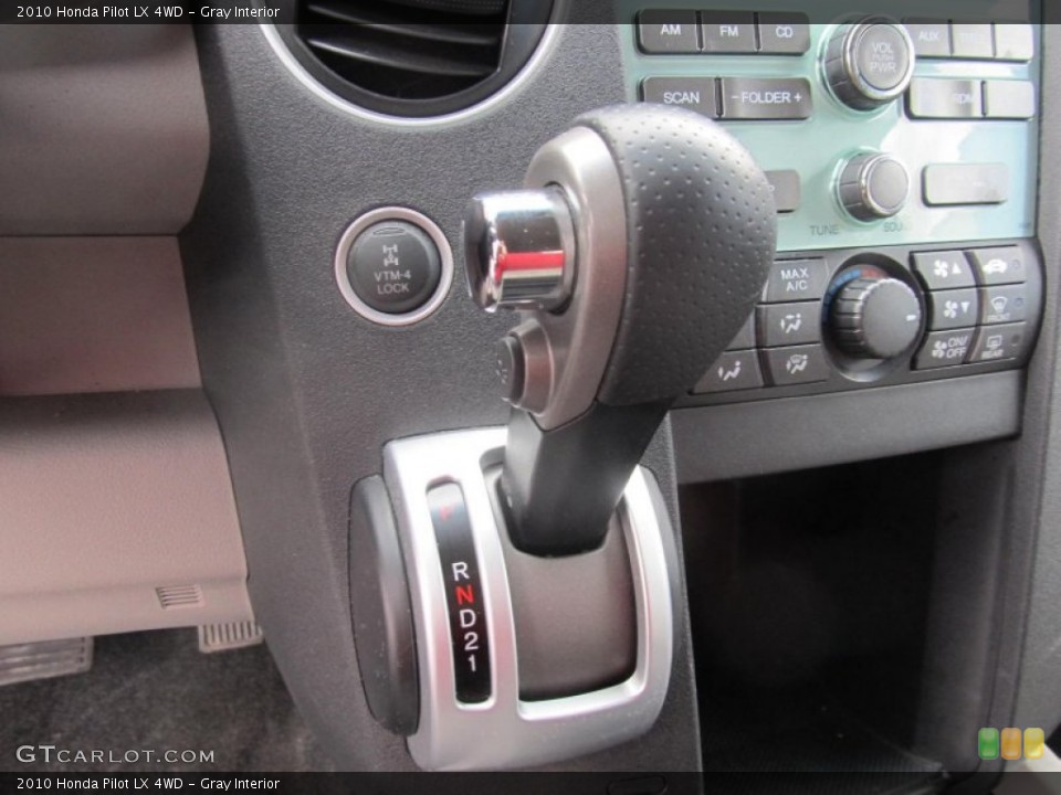 Gray Interior Transmission for the 2010 Honda Pilot LX 4WD #77434559