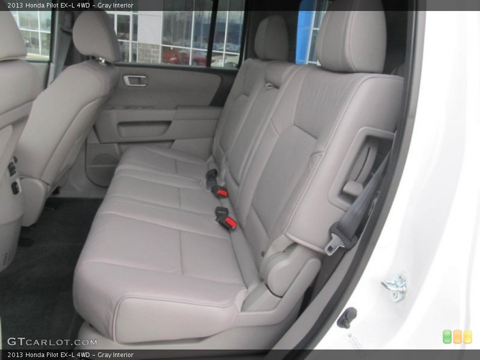 Gray Interior Rear Seat for the 2013 Honda Pilot EX-L 4WD #77434839