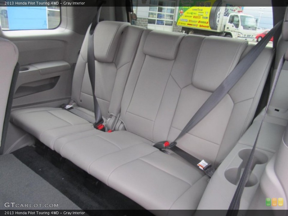 Gray Interior Rear Seat for the 2013 Honda Pilot Touring 4WD #77435227