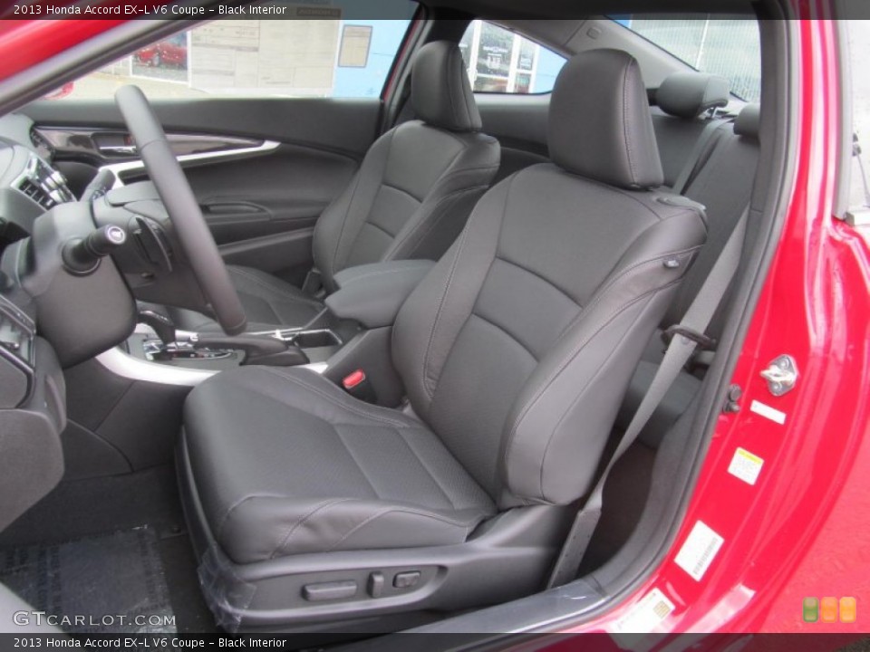 Black Interior Photo for the 2013 Honda Accord EX-L V6 Coupe #77435909