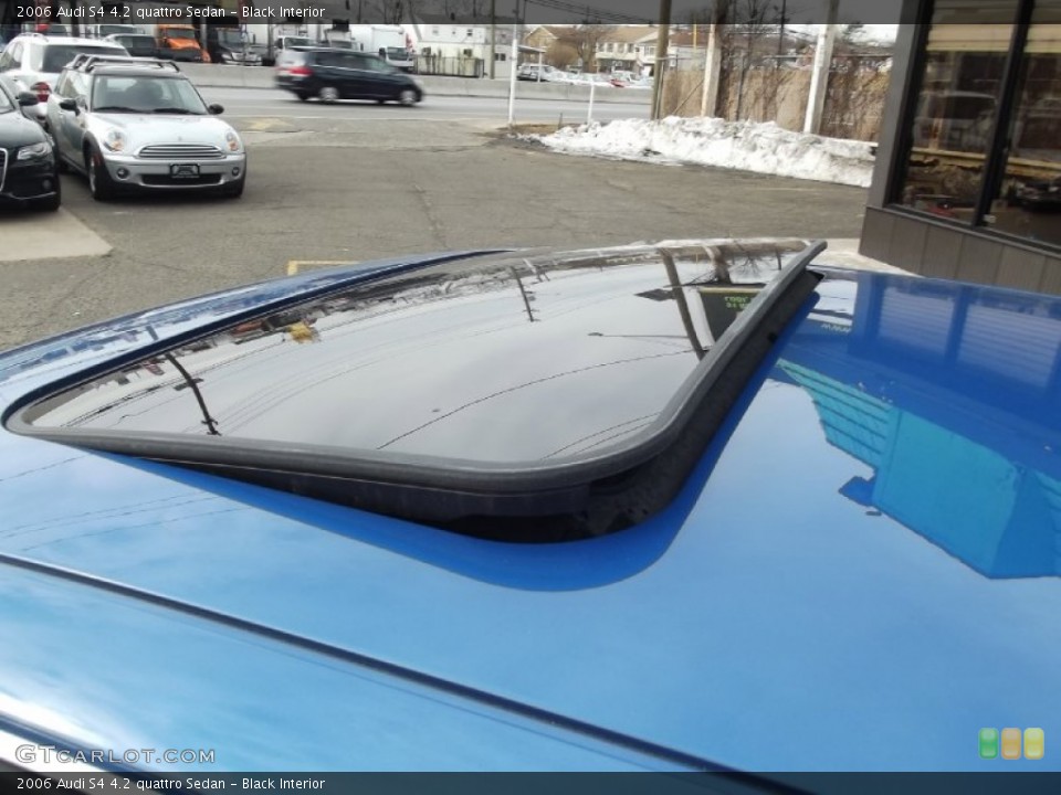 Black Interior Sunroof for the 2006 Audi S4 4.2 quattro Sedan #77436096