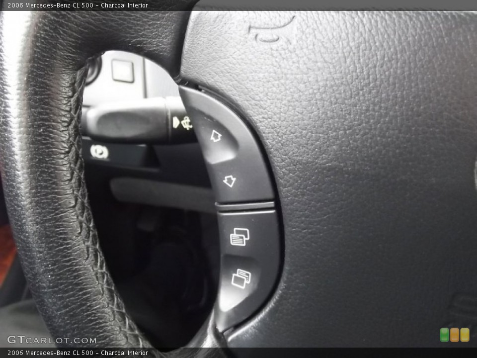 Charcoal Interior Controls for the 2006 Mercedes-Benz CL 500 #77436927