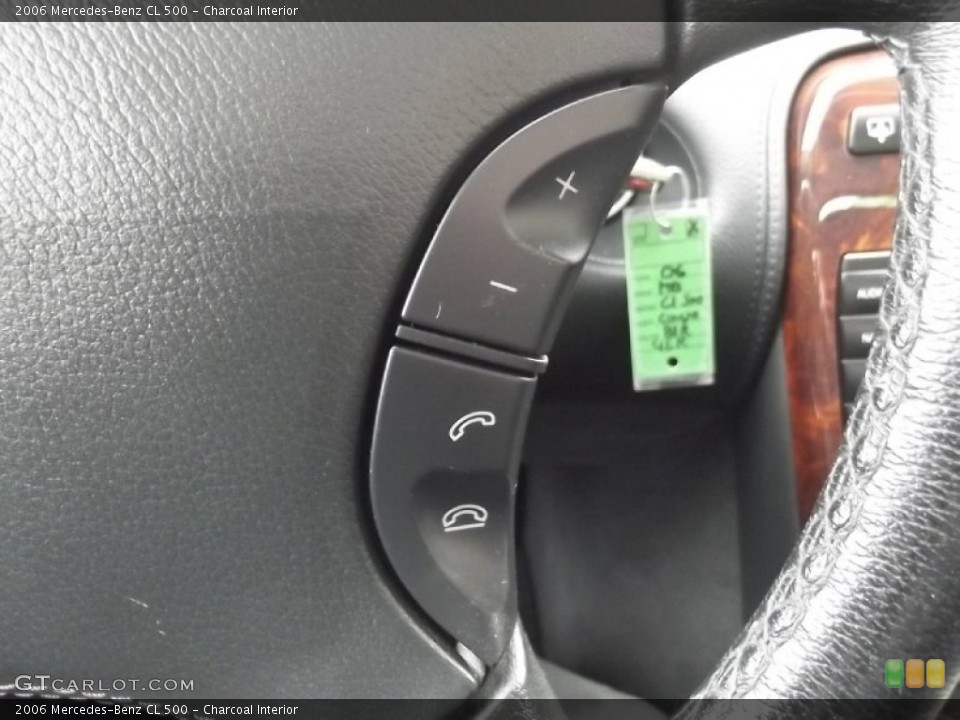 Charcoal Interior Controls for the 2006 Mercedes-Benz CL 500 #77436944