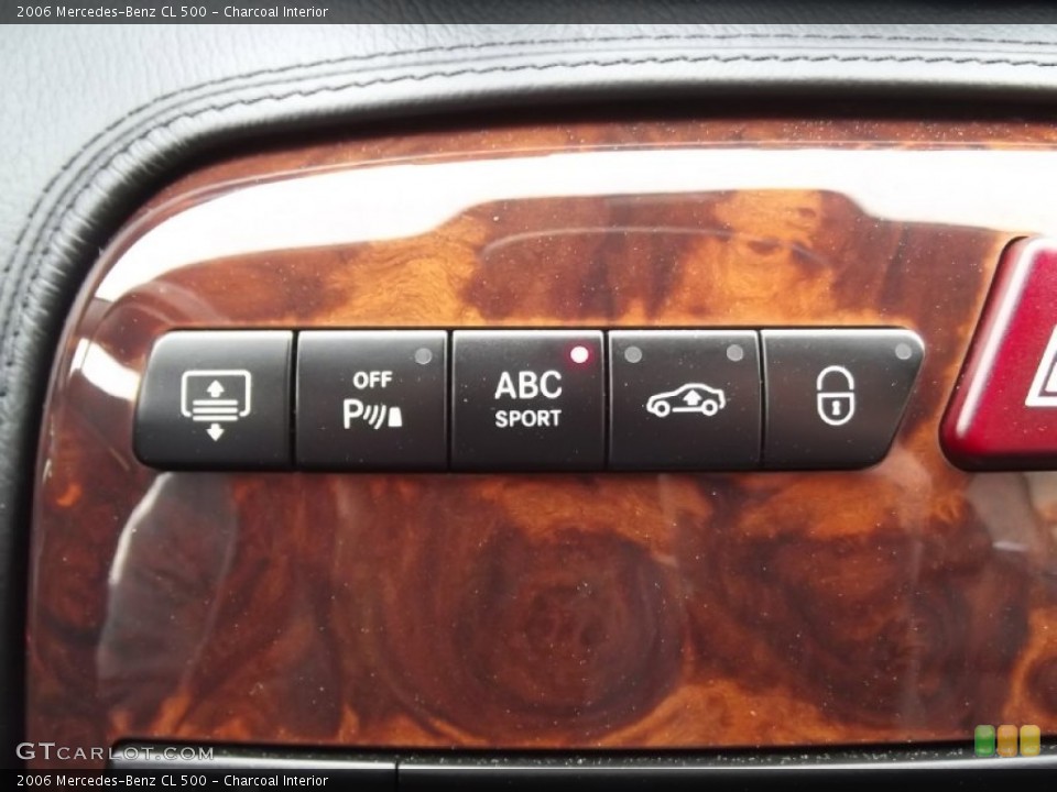 Charcoal Interior Controls for the 2006 Mercedes-Benz CL 500 #77436996