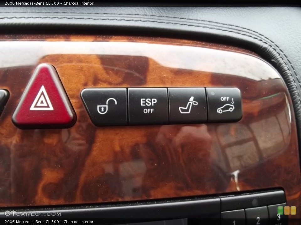 Charcoal Interior Controls for the 2006 Mercedes-Benz CL 500 #77437014