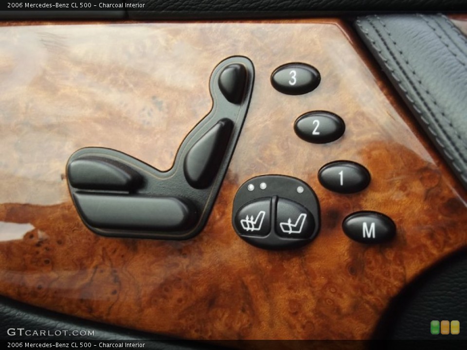 Charcoal Interior Controls for the 2006 Mercedes-Benz CL 500 #77437047