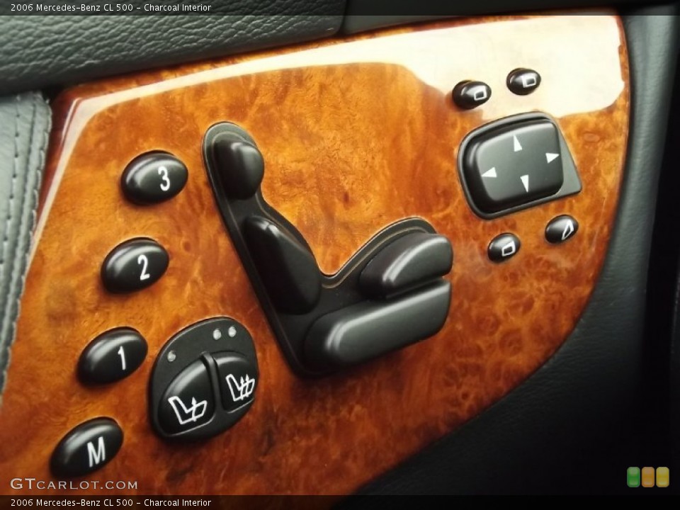 Charcoal Interior Controls for the 2006 Mercedes-Benz CL 500 #77437077
