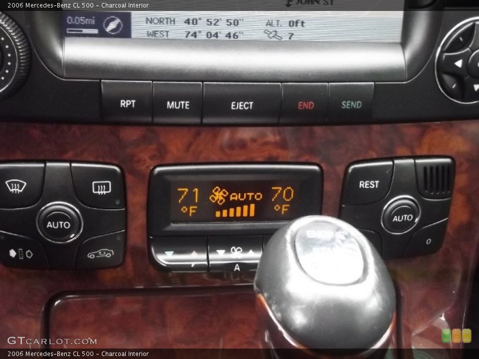 Charcoal Interior Controls for the 2006 Mercedes-Benz CL 500 #77437110
