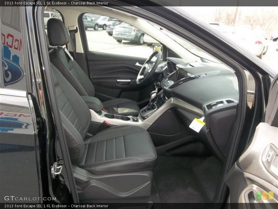 Charcoal Black Interior Front Seat for the 2013 Ford Escape SEL 1.6L EcoBoost #77437266