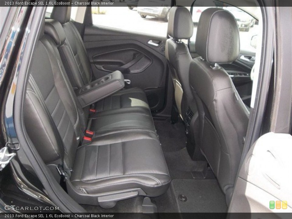 Charcoal Black Interior Rear Seat for the 2013 Ford Escape SEL 1.6L EcoBoost #77437278