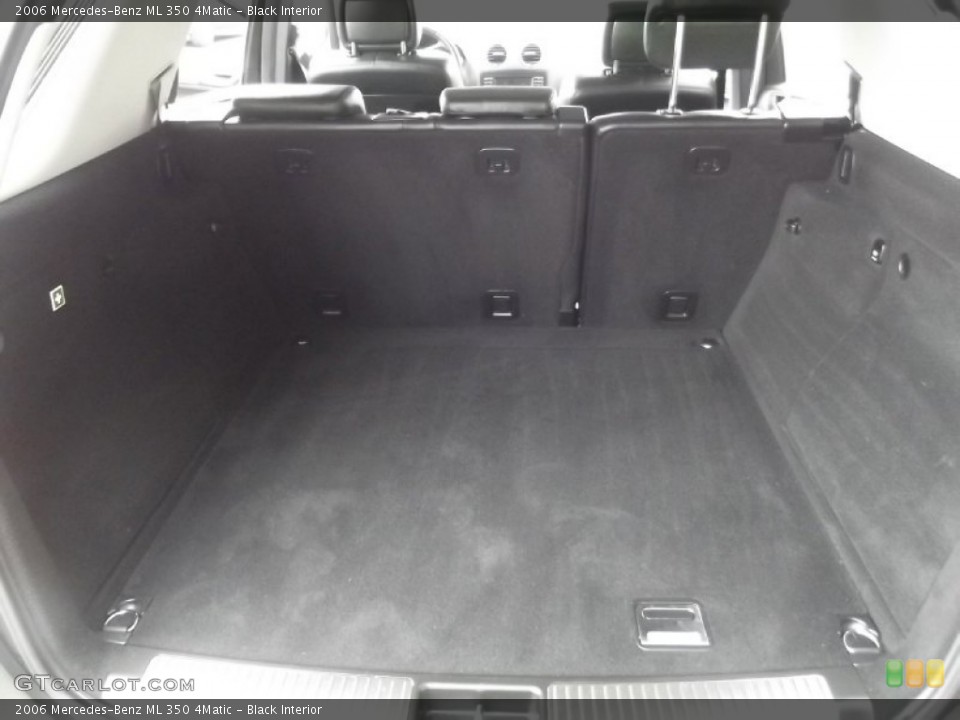 Black Interior Trunk for the 2006 Mercedes-Benz ML 350 4Matic #77437764