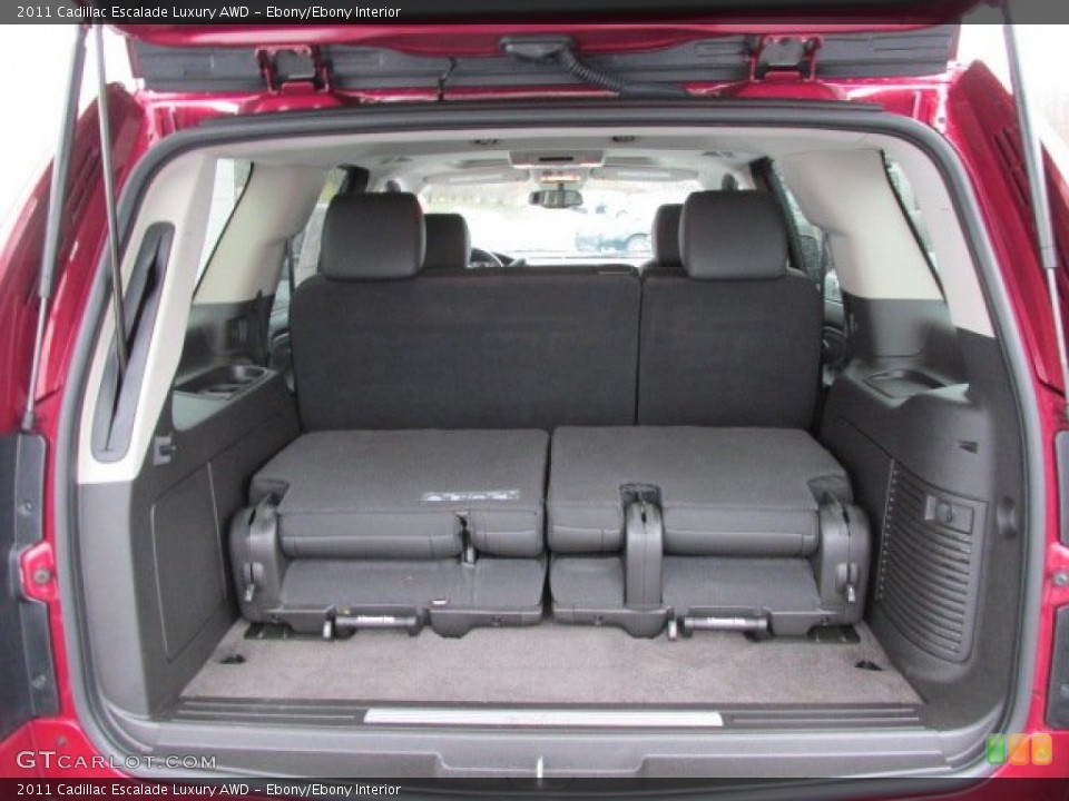 Ebony/Ebony Interior Trunk for the 2011 Cadillac Escalade Luxury AWD #77439744