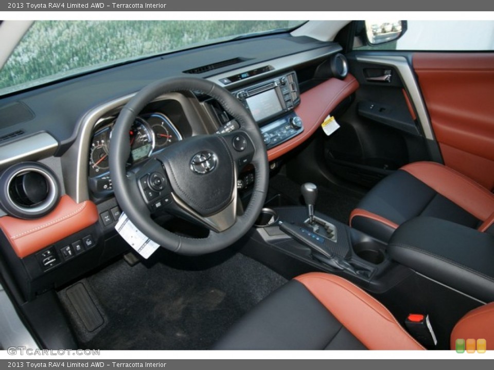 Terracotta Interior Photo for the 2013 Toyota RAV4 Limited AWD #77440701