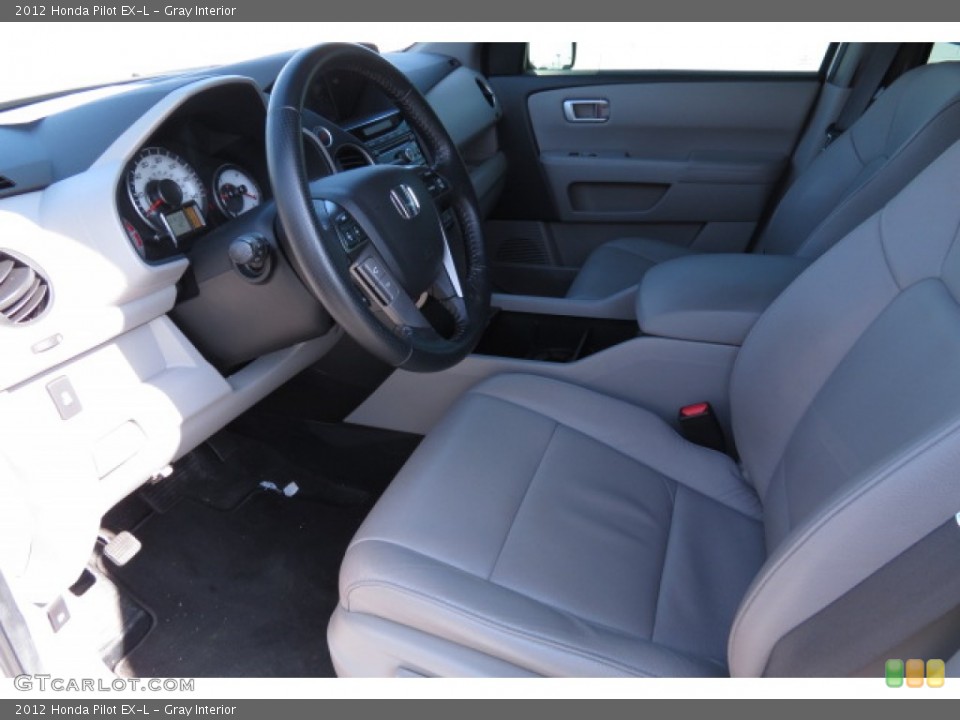 Gray Interior Front Seat for the 2012 Honda Pilot EX-L #77441034
