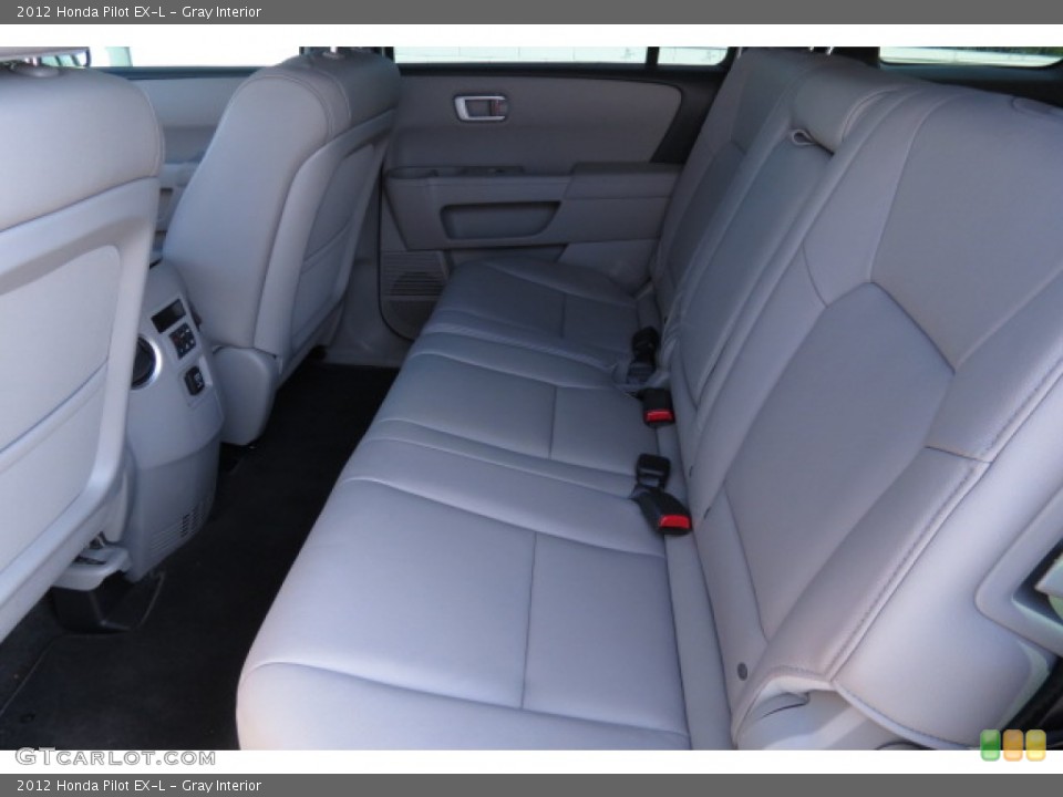 Gray Interior Rear Seat for the 2012 Honda Pilot EX-L #77441056