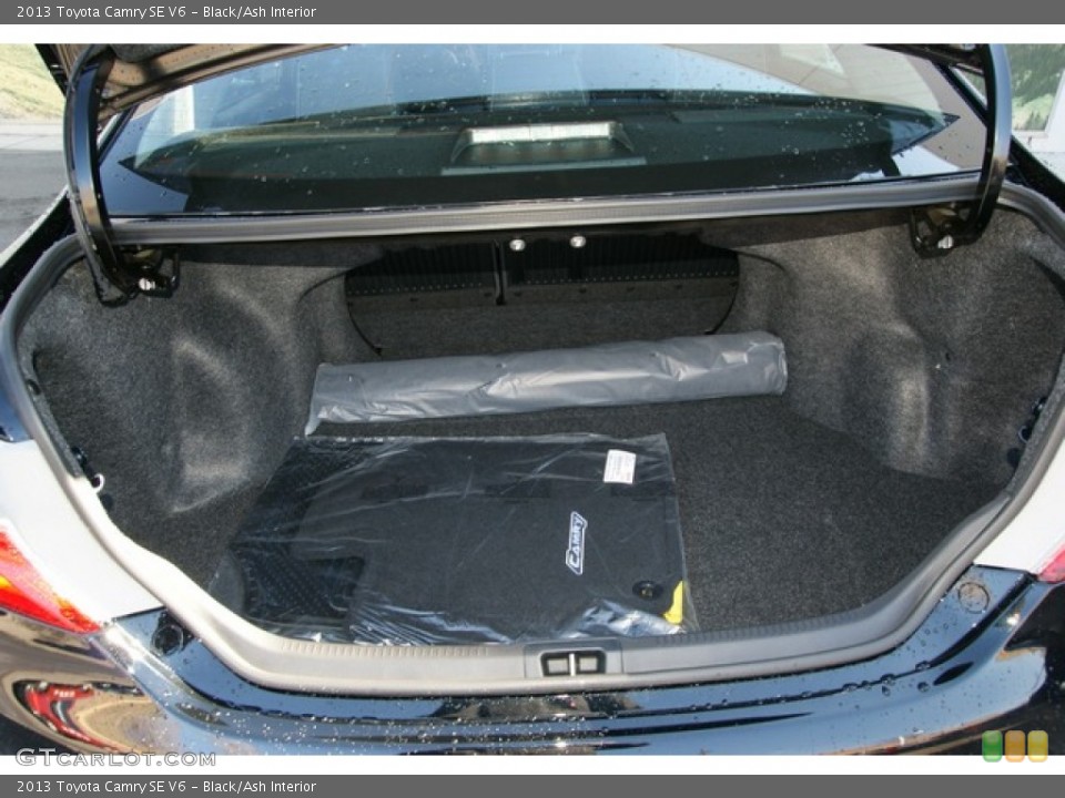 Black/Ash Interior Trunk for the 2013 Toyota Camry SE V6 #77441453