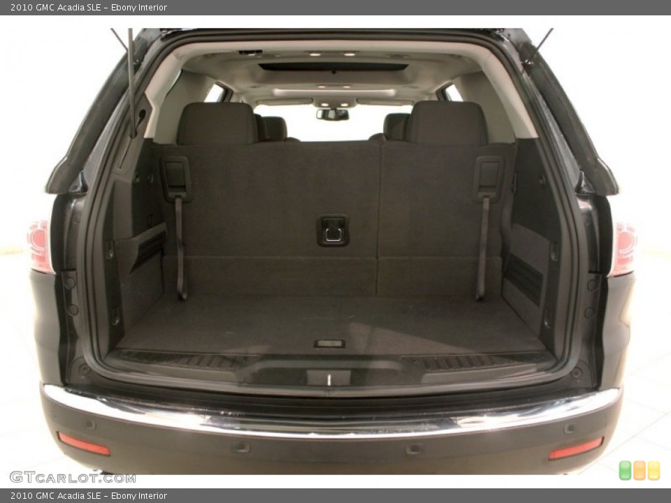 Ebony Interior Trunk for the 2010 GMC Acadia SLE #77441817