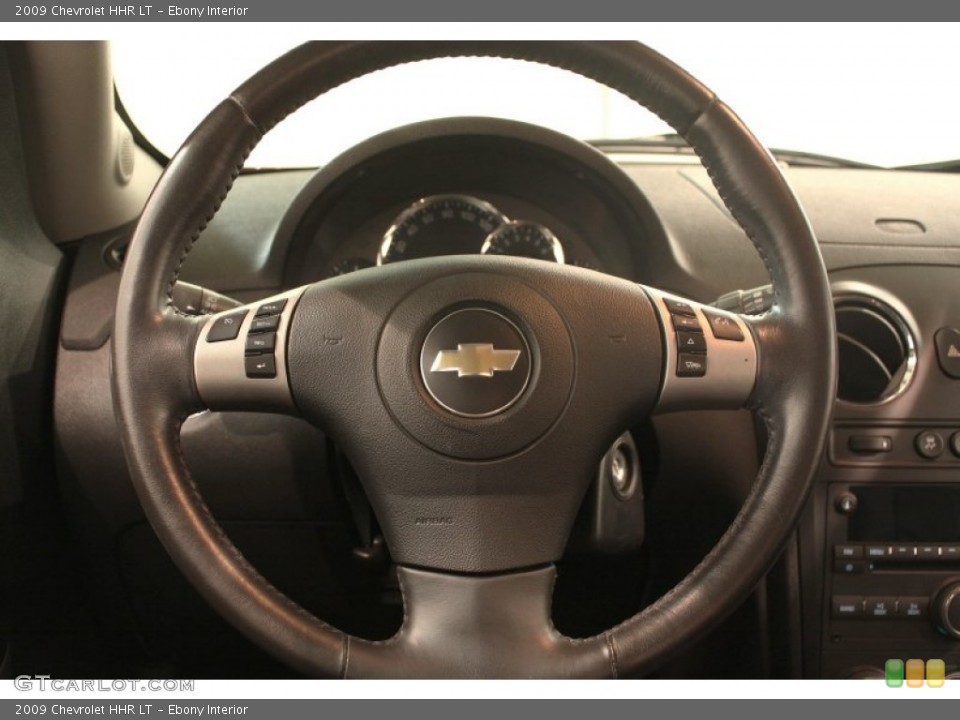 Ebony Interior Steering Wheel for the 2009 Chevrolet HHR LT #77442009