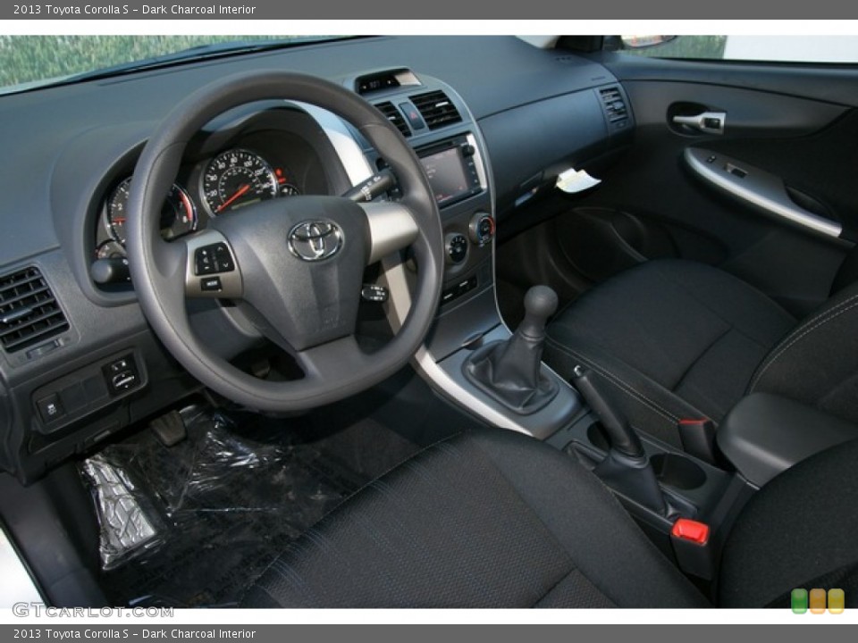 Dark Charcoal Interior Photo for the 2013 Toyota Corolla S #77442724