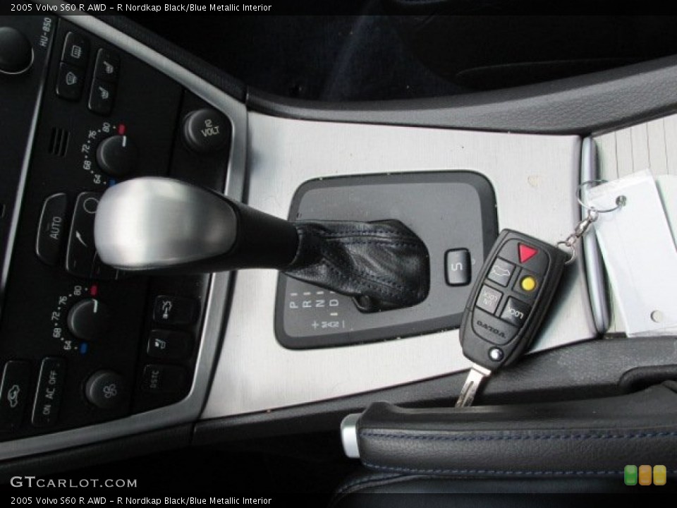 R Nordkap Black/Blue Metallic Interior Transmission for the 2005 Volvo S60 R AWD #77442910