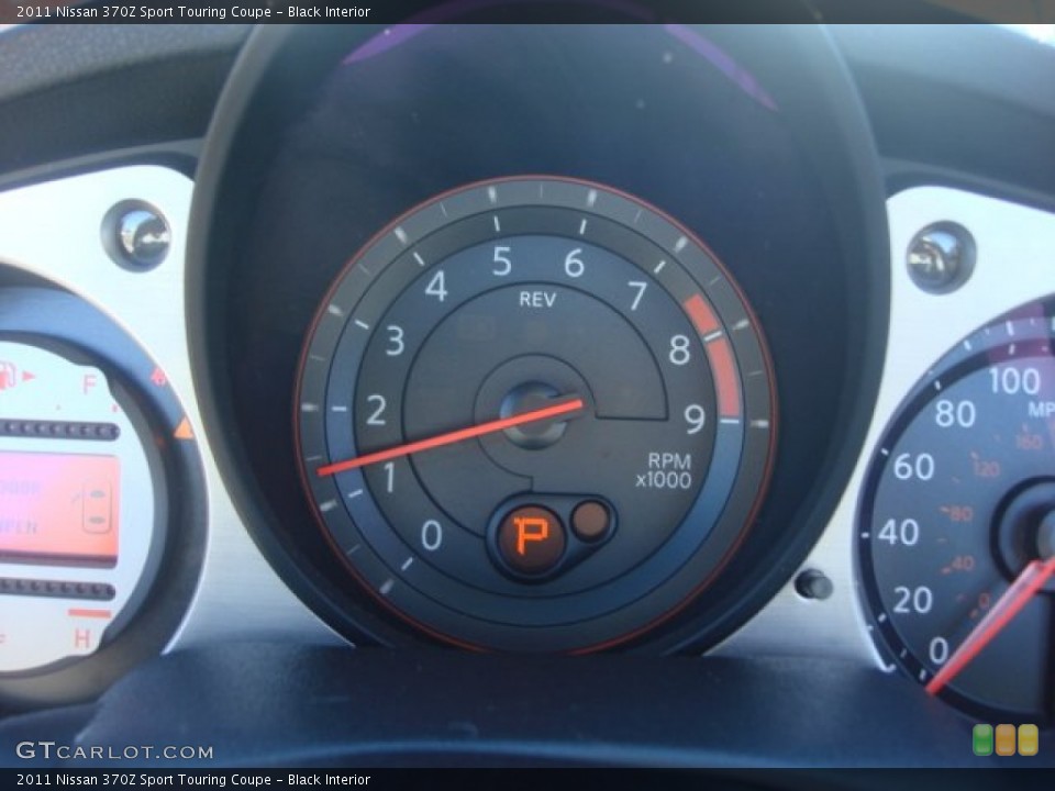 Black Interior Gauges for the 2011 Nissan 370Z Sport Touring Coupe #77442954