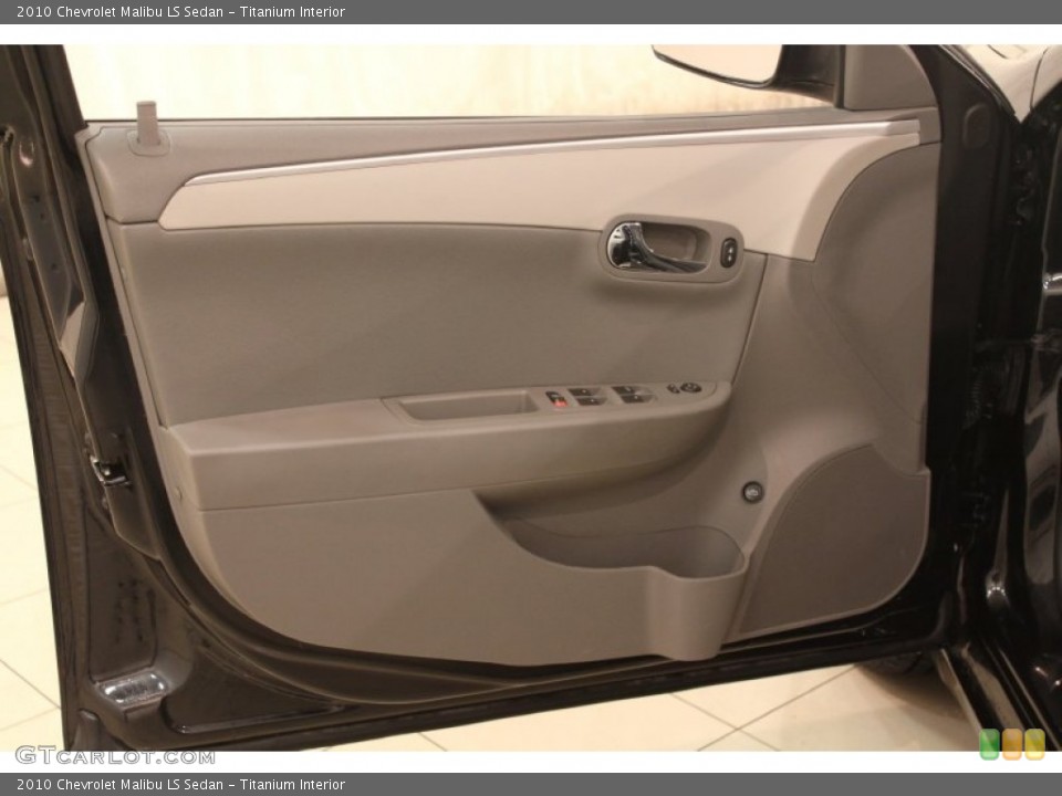 Titanium Interior Door Panel for the 2010 Chevrolet Malibu LS Sedan #77442972