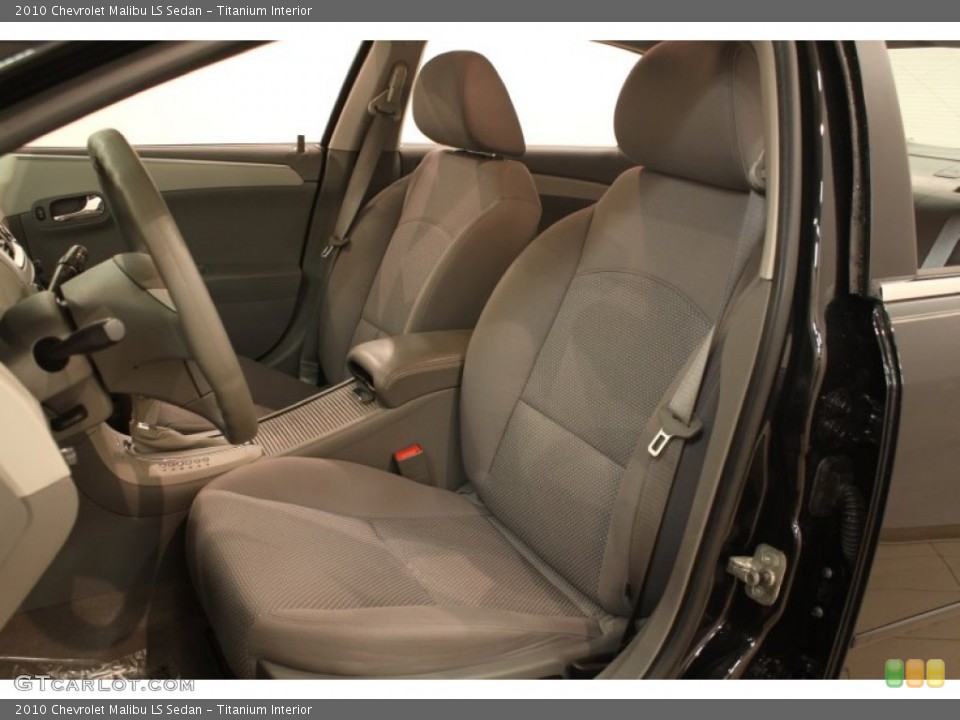 Titanium Interior Front Seat for the 2010 Chevrolet Malibu LS Sedan #77443011