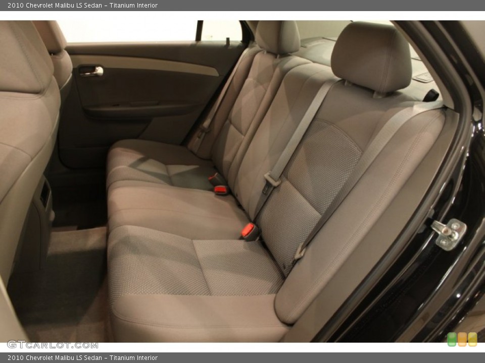 Titanium Interior Rear Seat for the 2010 Chevrolet Malibu LS Sedan #77443129