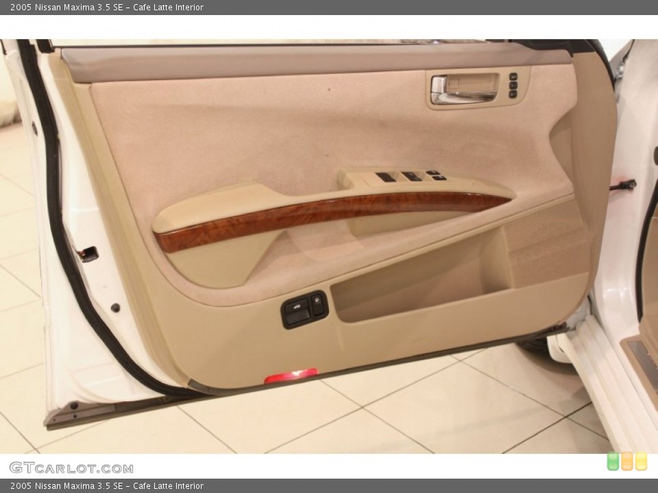 Cafe Latte Interior Door Panel for the 2005 Nissan Maxima 3.5 SE #77443678