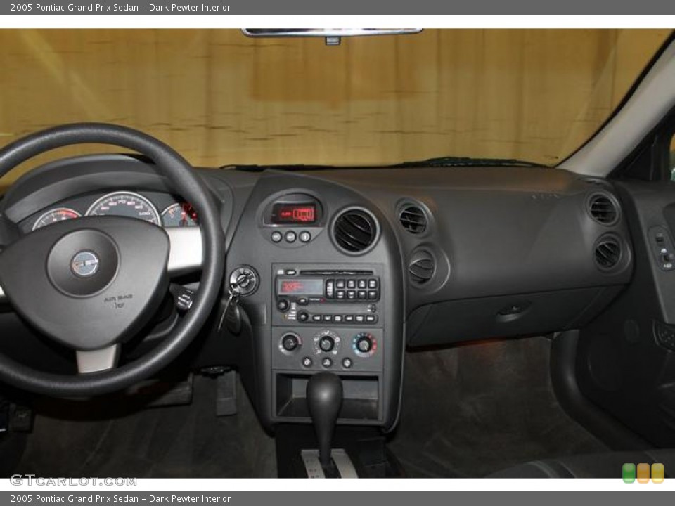 Dark Pewter Interior Dashboard for the 2005 Pontiac Grand Prix Sedan #77443881