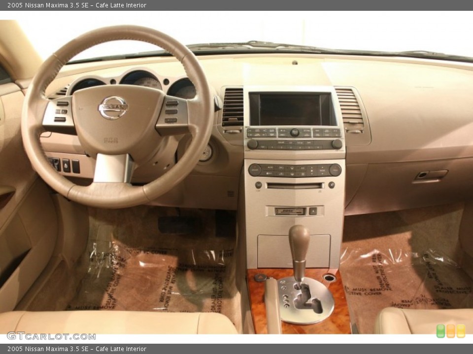 Cafe Latte Interior Dashboard for the 2005 Nissan Maxima 3.5 SE #77443911