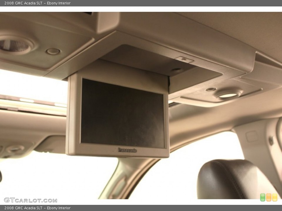 Ebony Interior Entertainment System for the 2008 GMC Acadia SLT #77444341