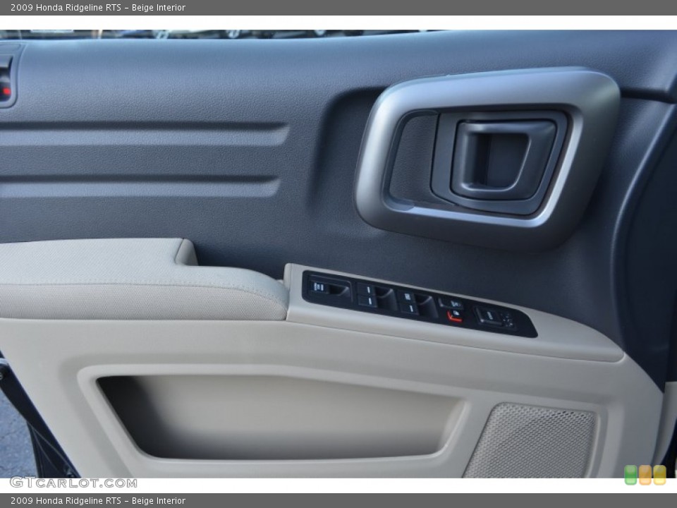 Beige Interior Door Panel for the 2009 Honda Ridgeline RTS #77444670