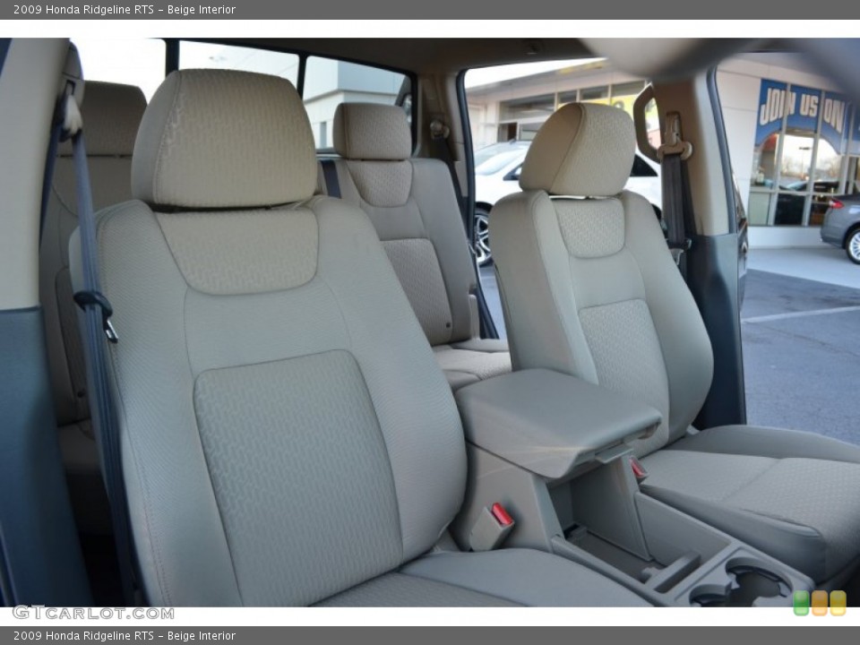 Beige Interior Front Seat for the 2009 Honda Ridgeline RTS #77444802
