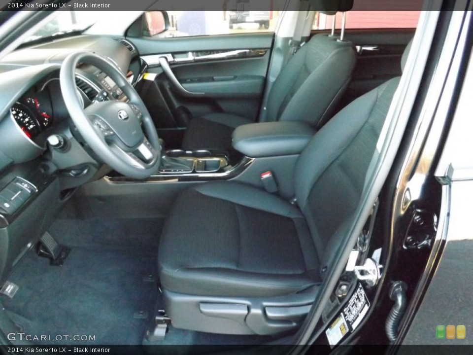 Black Interior Photo for the 2014 Kia Sorento LX #77444883