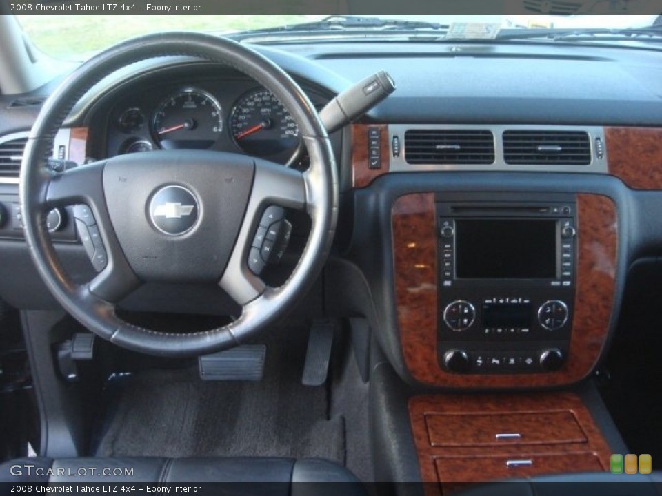 Ebony Interior Dashboard for the 2008 Chevrolet Tahoe LTZ 4x4 #77445168